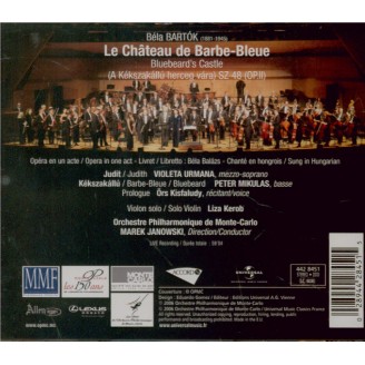 BARTOK - Janowski - Le château de Barbe-Bleue, opéra op.11 Sz.48..